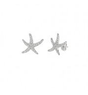 Jewelmi Custom 14k White Gold Diamond Earrings