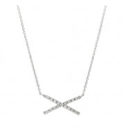 Jewelmi Custom 14k White Gold Diamond Necklace