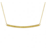Jewelmi Custom 14k Yellow Gold Diamond Necklace