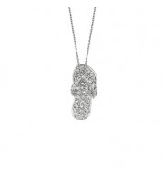 Jewelmi Custom 14k White Gold Diamond Necklace
