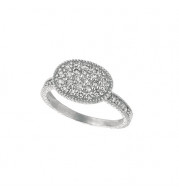 Jewelmi Custom 14k White Gold Diamond Ring