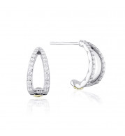 Tacori 18k Yellow Gold The Ivy Lane Stud Earring - SE230Y