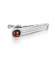 Tacori Sterling Silver Monterey Roadster Gemstone Men's Tie Bar - MTB10841