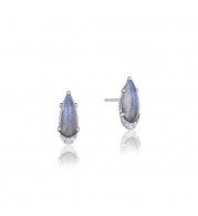 Tacori Sterling Silver Horizon Shine Gemstone Stud Earring - SE25046