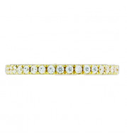 Hidalgo 18K Gold and 0.22ct Diamond Micro Band HDR209