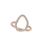 Jewelmi Custom 14k Rose Gold Diamond Ring