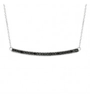 Jewelmi Custom 14k White Gold Diamond Necklace