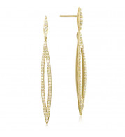 Tacori 18k Yellow Gold The Ivy Lane Diamond Drop Earring - SE220Y