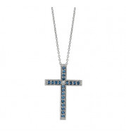 Jewelmi Custom 14k White Gold Diamond Necklace
