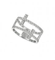 Jewelmi Custom 14k White Gold Diamond Ring
