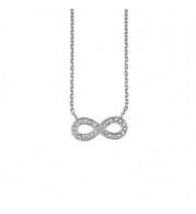 Jewelmi Custom 14k White Gold Diamond Necklace