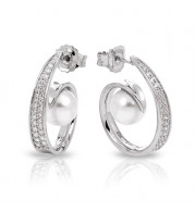 Belle Etoile Alanna White Earrings