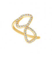 Jewelmi Custom 14k Yellow Gold Diamond Ring
