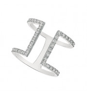 Jewelmi Custom 14k White Gold Diamond Ring