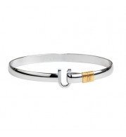 Caribbean Hook White Titanium  Hook Bracelet