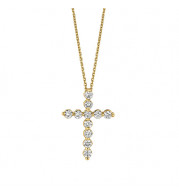 Jewelmi Custom 14k Yellow Gold Diamond Necklace