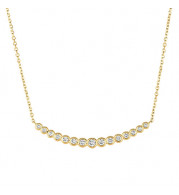 Jewelmi Custom 14k Yellow Gold Diamond Necklace