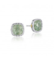 Tacori Sterling Silver Crescent Embrace Gemstone Stud Earring - SE24712