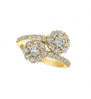 Jewelmi Custom 14k Yellow Gold Diamond Ring
