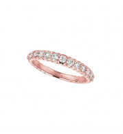 Jewelmi Custom 14k Rose Gold Diamond Ring