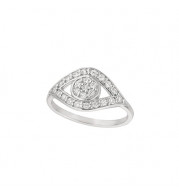 Jewelmi Custom 14k White Gold Diamond Ring