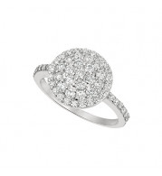 Jewelmi Custom 14k White Gold Diamond Ring