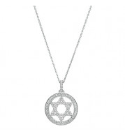 Jewelmi Custom 14k White Gold Diamond Necklace