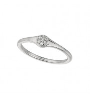 Jewelmi Custom 14k White Gold Diamond Ring