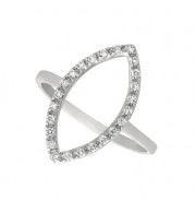 Jewelmi Custom 14k White Gold Diamond Ring