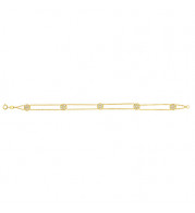 Jewelmi Custom 14k Yellow Gold Diamond Bracelet