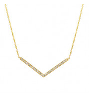 Jewelmi Custom 14k Yellow Gold Diamond Necklace