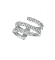 Jewelmi Custom 14k White Gold Diamond Ring
