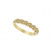 Jewelmi Custom 14k Yellow Gold Diamond Ring