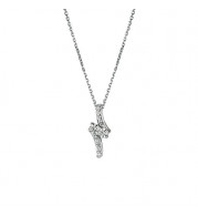 Jewelmi Custom 14k White Gold Diamond Necklace