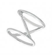 Jewelmi Custom 14k White Gold Diamond Ring