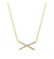 Jewelmi Custom 14k Yellow Gold Diamond Necklace