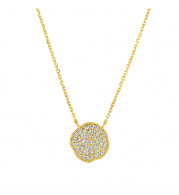 Jewelmi Custom 14k Yellow Gold Diamond Necklace