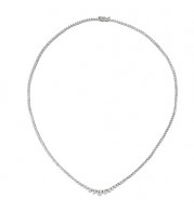 Jewelmi Custom 14k White Gold Diamond Necklace