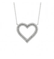 Jewelmi Custom 14k White Gold Diamond Necklace