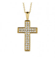 Jewelmi Custom 14k Yellow Gold Diamond Necklace