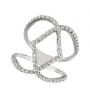 Jewelmi Custom 14k White Gold Diamond Ring