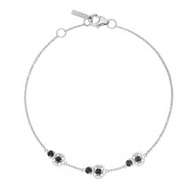 Tacori Sterling Silver Petite Gemstones Women's Bracelet - SB22919