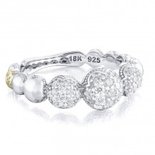 Tacori Sterling Silver Sonoma Mist Diamond Men's Ring - SR212