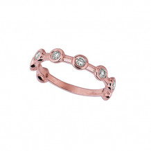 Jewelmi Custom 14k Rose Gold Diamond Ring