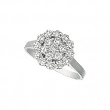 Jewelmi Custom 14k White Gold Diamond Ring