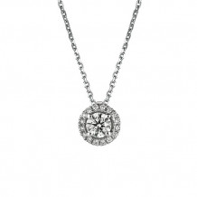 Jewelmi Custom 14k White Gold Diamond Necklace