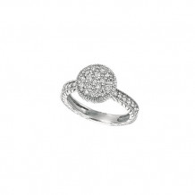 Jewelmi Custom 14k White Gold Diamond Ring