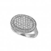 Jewelmi Custom 14k White Gold Diamond Ring