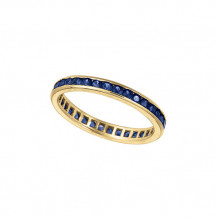 Jewelmi Custom 14k Yellow Gold Sapphire Ring