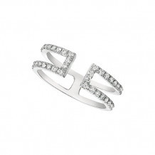 Jewelmi Custom 14k White Gold Diamond Ring